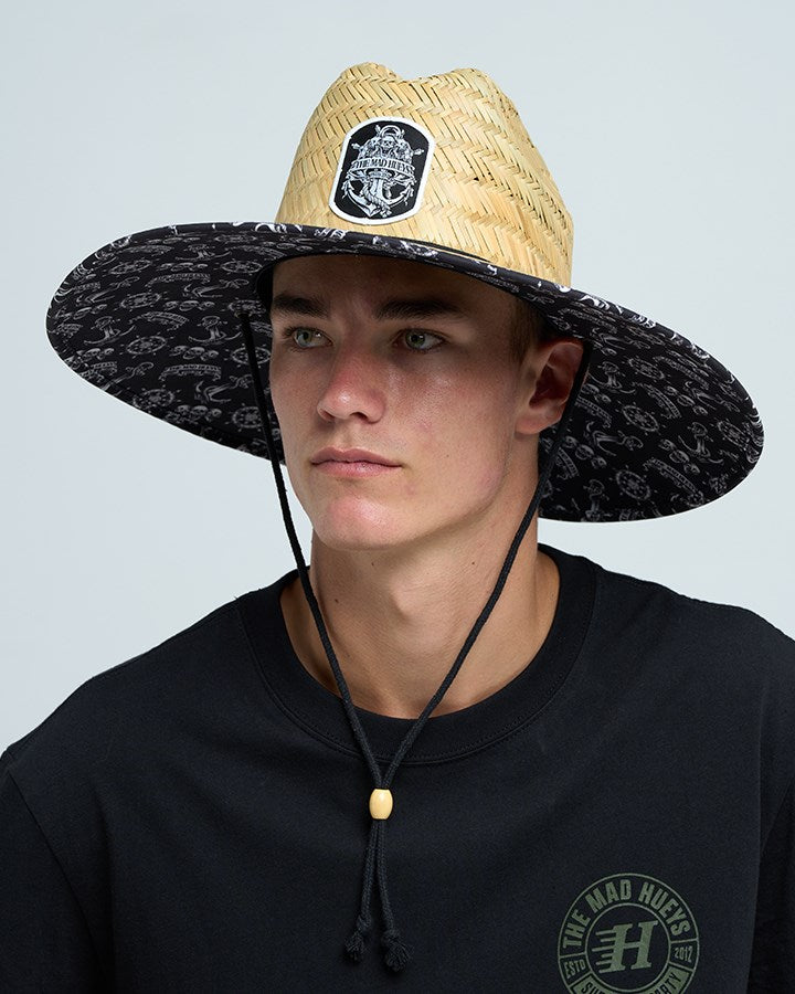 The Mad Hueys TRIPLE ANCHOR | STRAW HAT