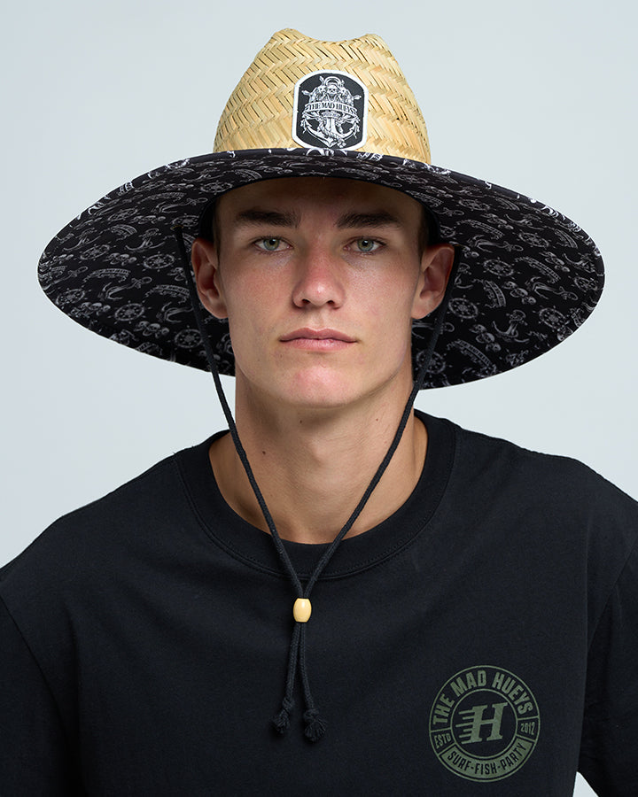 The Mad Hueys TRIPLE ANCHOR | STRAW HAT