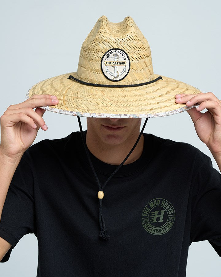 The Mad Hueys CROC CAPTAIN | STRAW HAT