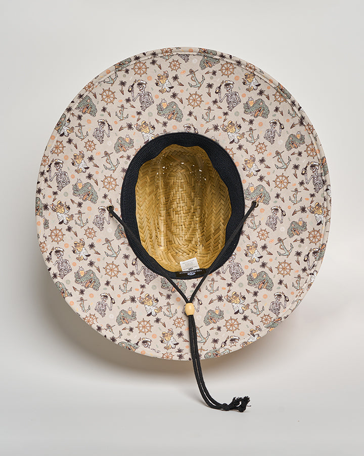 The Mad Hueys CROC CAPTAIN | STRAW HAT