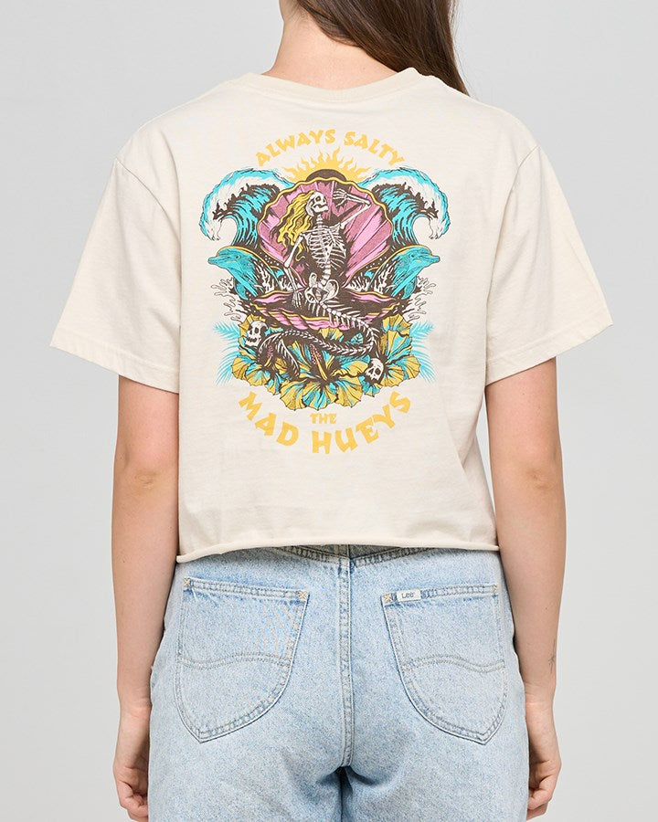 The Mad Hueys ALWAYS SALTY | WOMENS CROP TEE