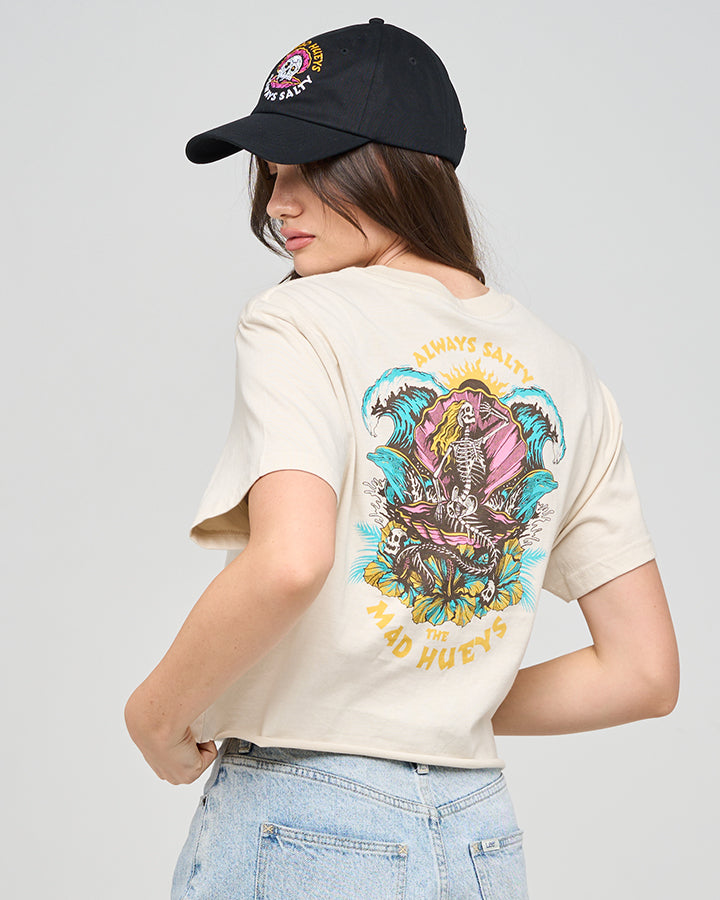 The Mad Hueys ALWAYS SALTY | WOMENS CROP TEE
