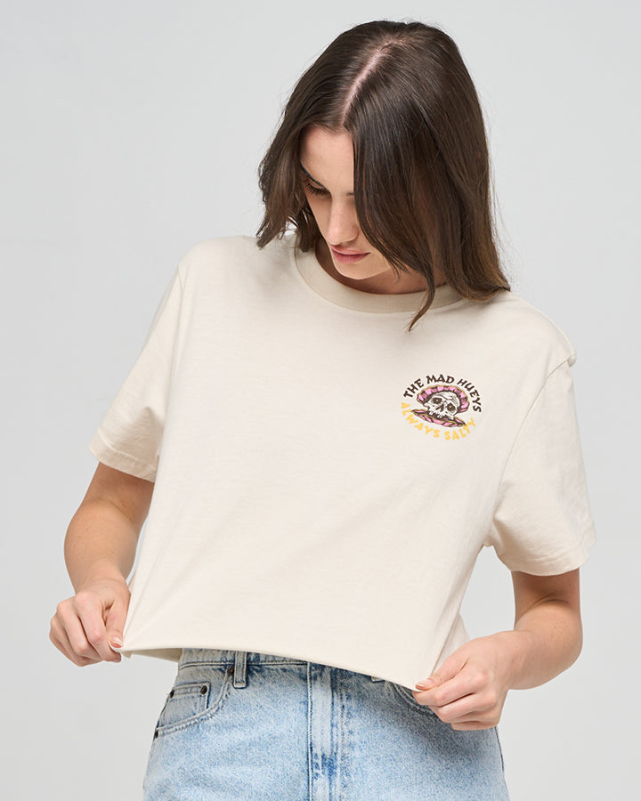 The Mad Hueys ALWAYS SALTY | WOMENS CROP TEE