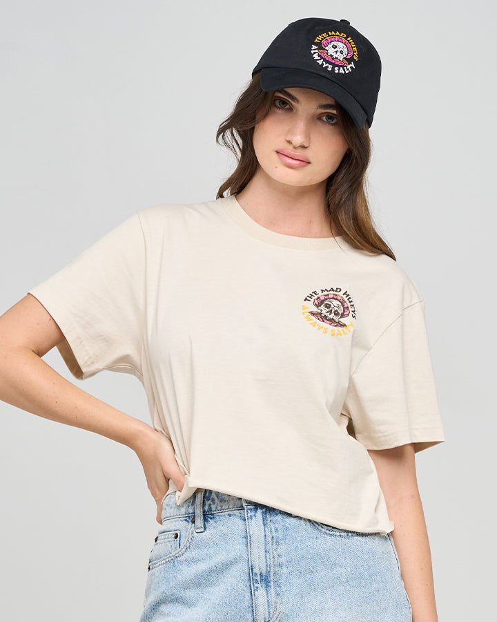 The Mad Hueys ALWAYS SALTY | WOMENS CROP TEE