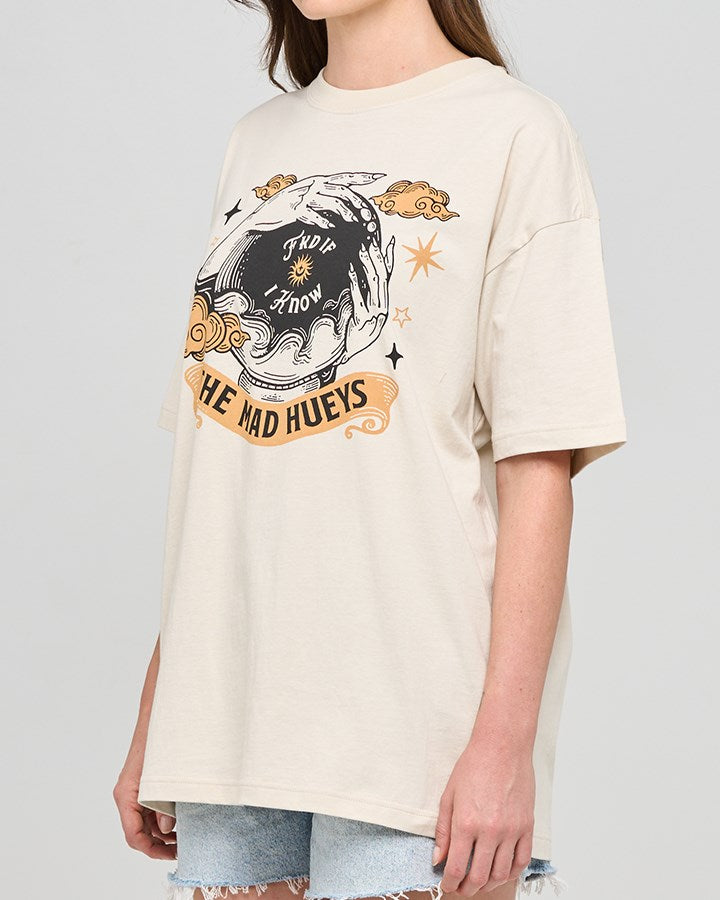 The Mad Hueys FKD IF I KNOW | WOMENS OVERSIZED TEE