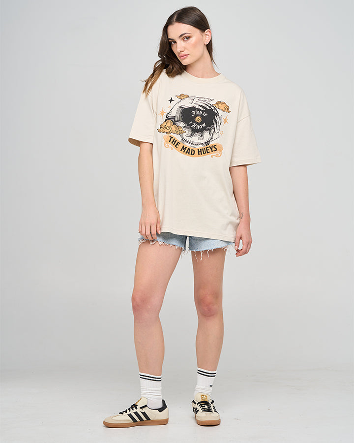 The Mad Hueys FKD IF I KNOW | WOMENS OVERSIZED TEE