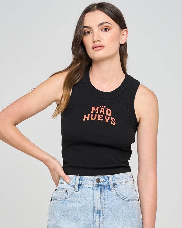 The Mad Hueys BIRDS OF PREY | WOMENS SCOOP NECK SINGLET