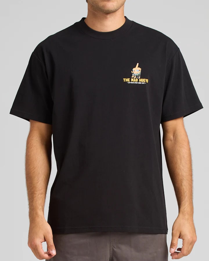 The Mad Hueys Bogan Middle Finger Oversized Tee