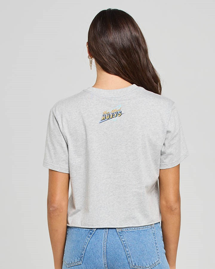 The Mad Hueys Drive It Like You Stole It Womens Crop Tee