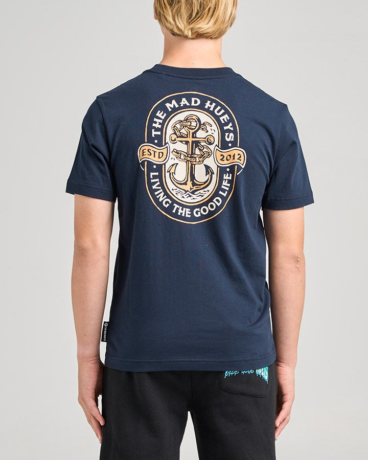 The Mad Hueys LIVING ANCHOR | YOUTH SS TEE