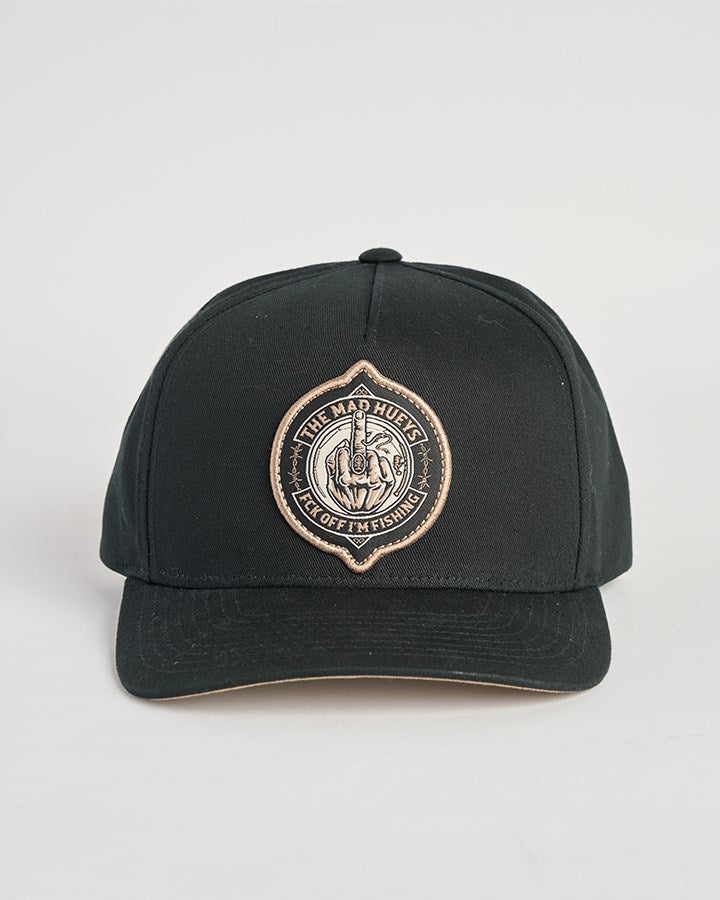 The Mad Hueys FK OFF FISH ON | TWILL SNAPBACK