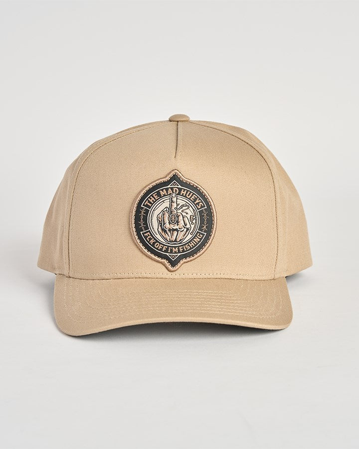 The Mad Hueys FK OFF FISH ON | TWILL SNAPBACK