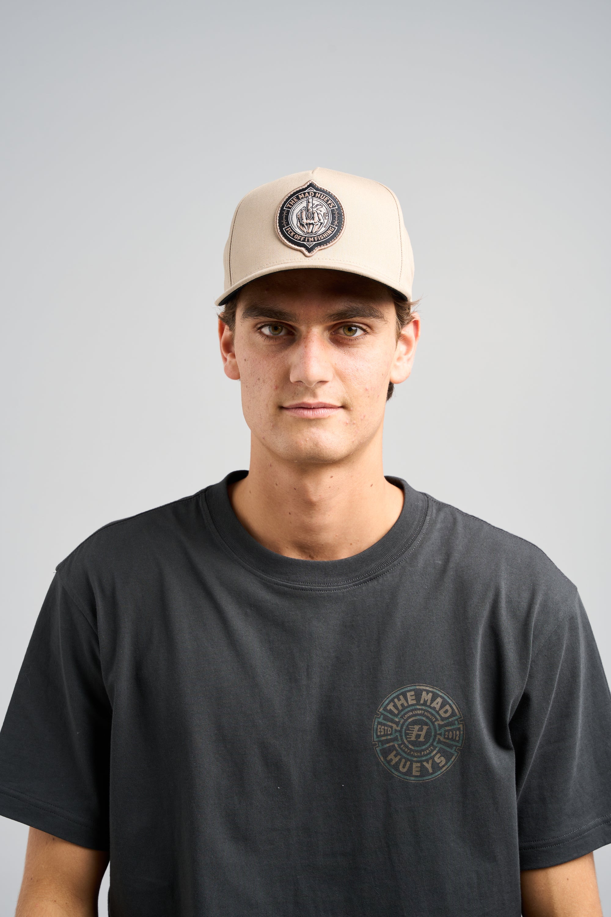 The Mad Hueys FK OFF FISH ON | TWILL SNAPBACK