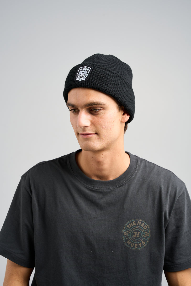 The Mad Hueys AHOY FKRS SHIELD | RELAXED FIT BEANIE