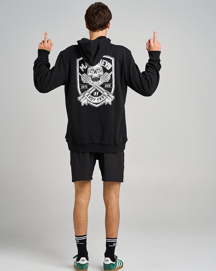 The Mad Hueys AHOY FKRS SHIELD | HOODED PULLOVER