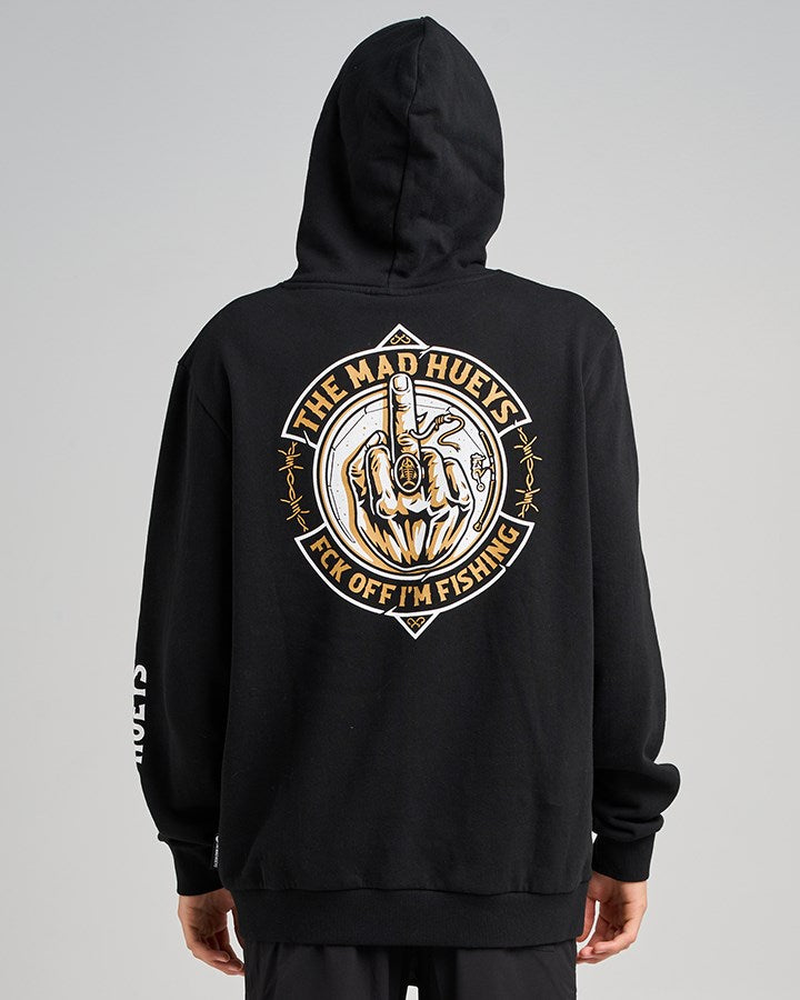 The Mad Hueys FK OFF FISH ON | HOODED PULLOVER