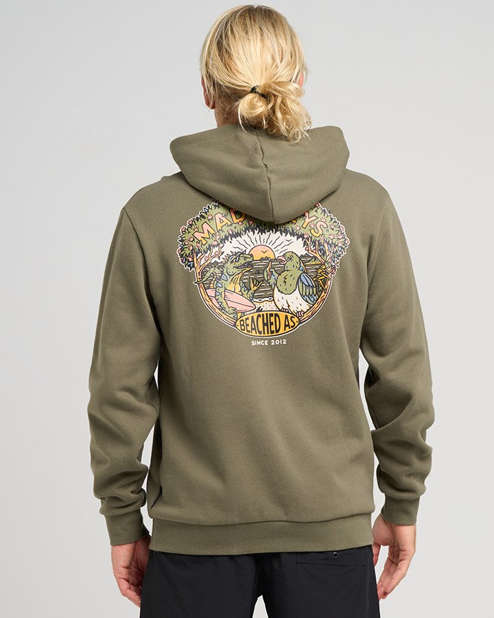 The Mad Hueys BEACHED AS NZ | HOODED PULLOVER