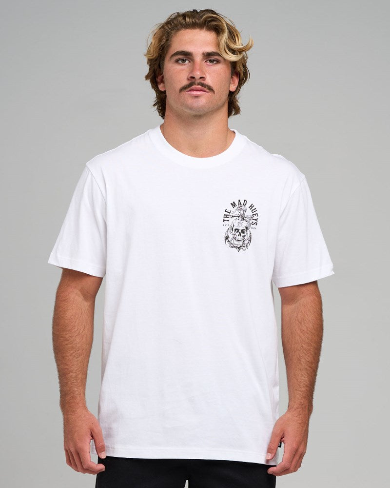THE MAD HUEYS ROPE SKULL ANCHOR | SS TEE