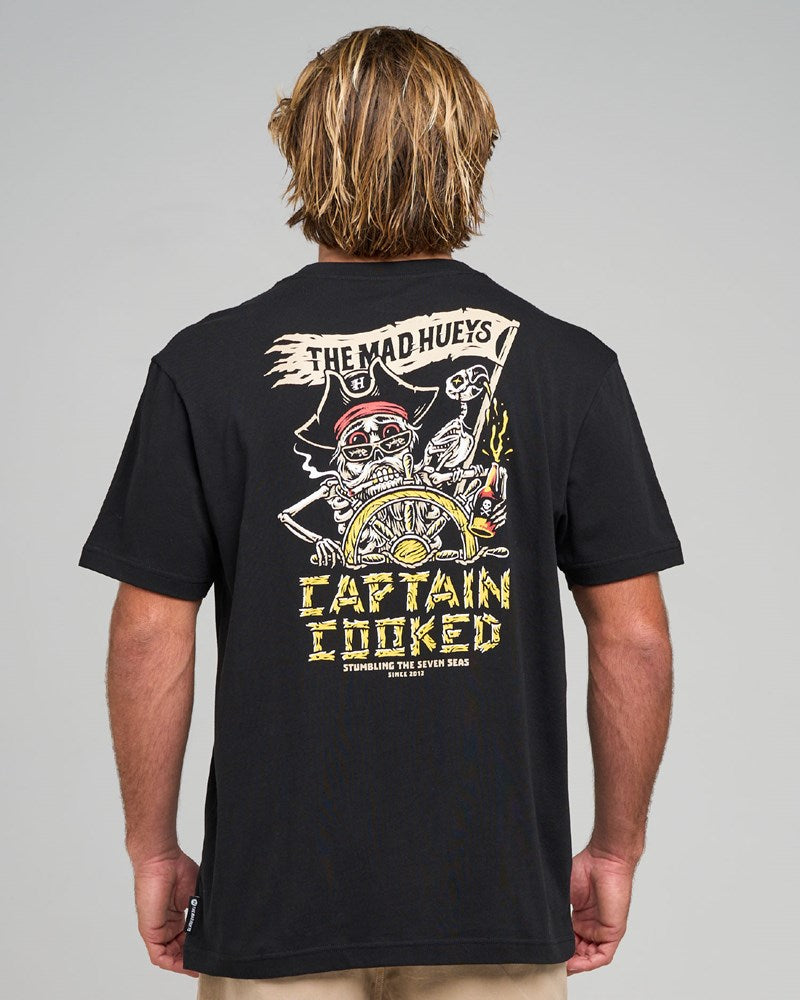 THE MAD HUEYS STUMBLING CAPTAIN COOKED | SS TEE