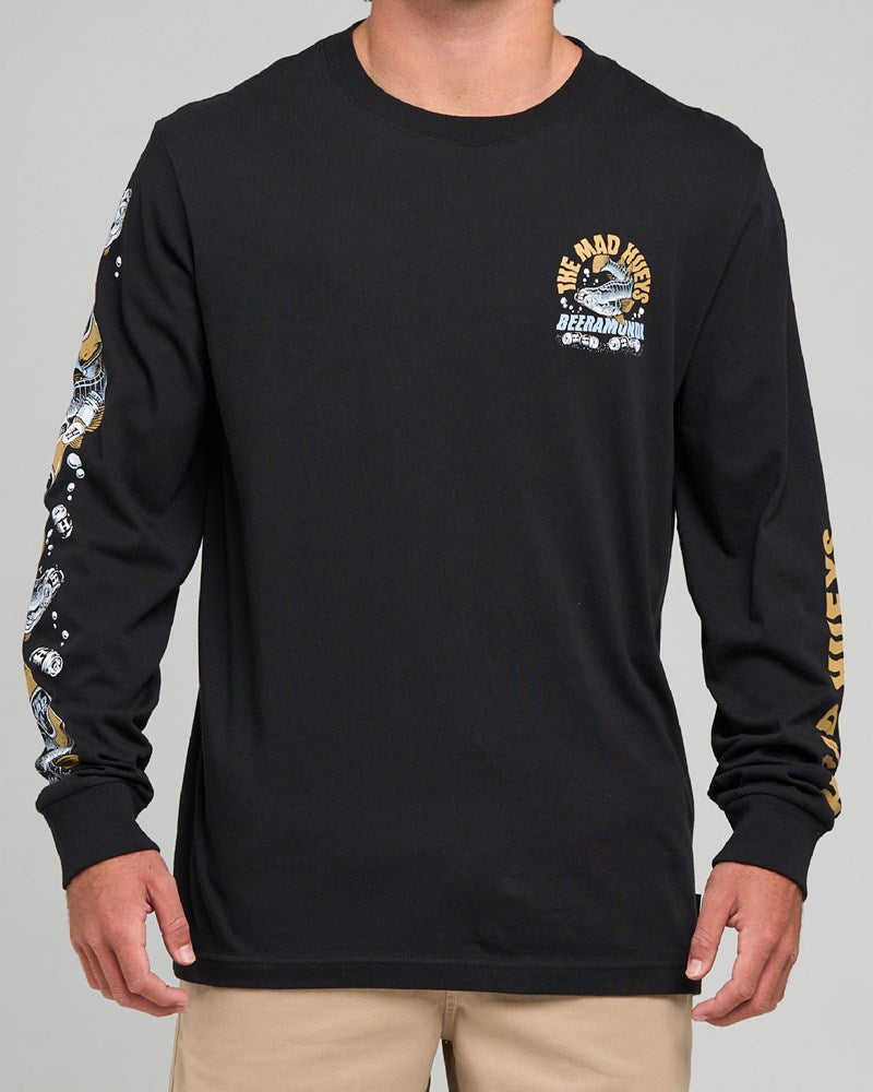 THE MAD HUEYS BEERAMUNDI | LS TEE