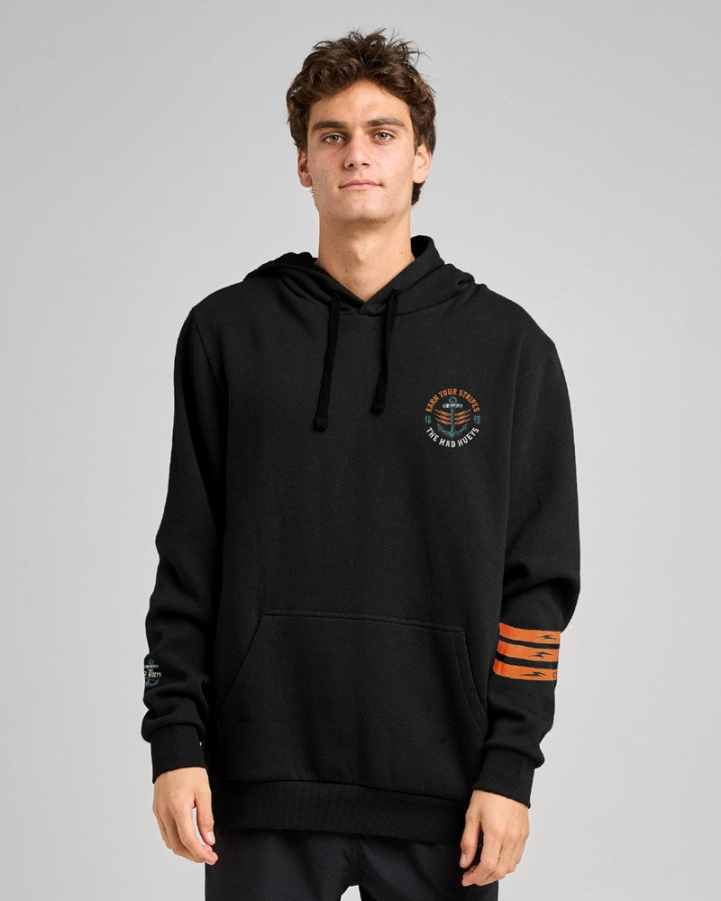 THE MAD HUEYS EARN STRIPES | HOODED PULLOVER