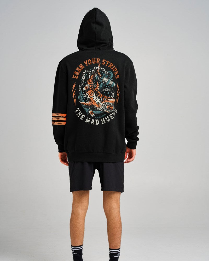 THE MAD HUEYS EARN STRIPES | HOODED PULLOVER