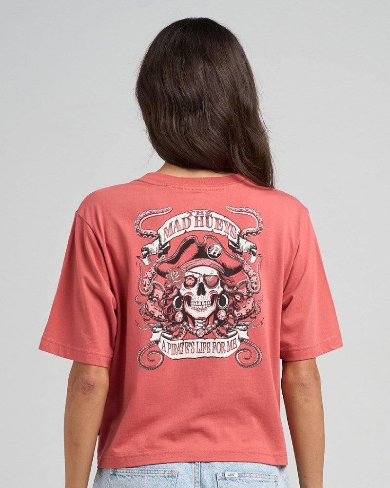 THE MAD HUEYS PIRATES LIFE | WOMENS BOXY TEE