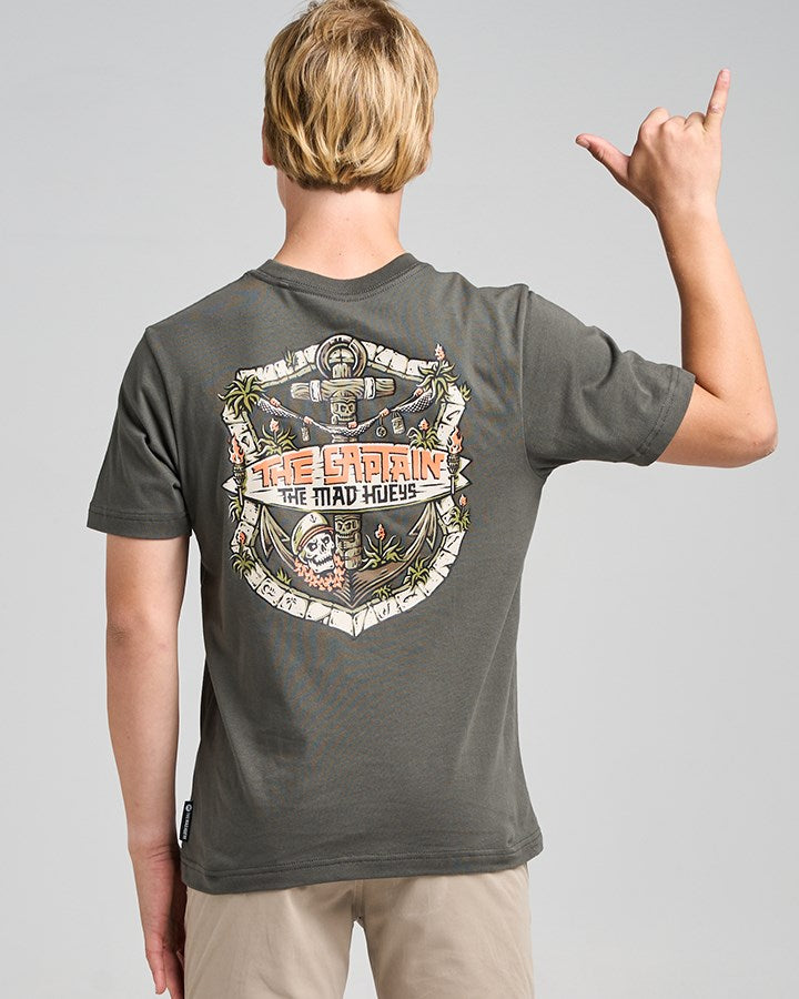 The Mad Hueys THE TIKI CAPTAIN | YOUTH SS TEE