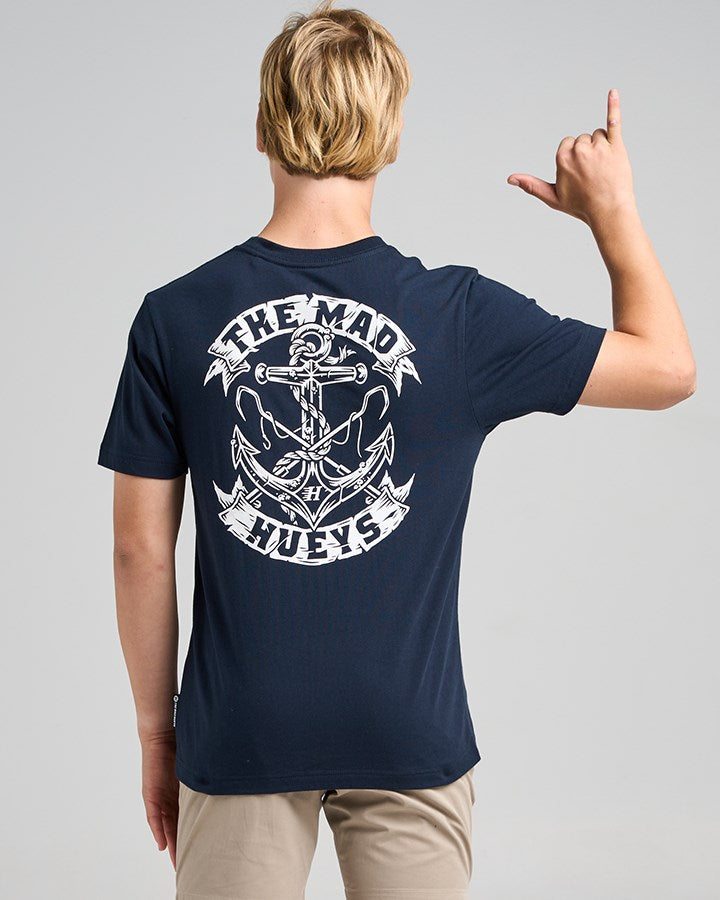 The Mad Hueys DROP ANCHOR | YOUTH SS TEE