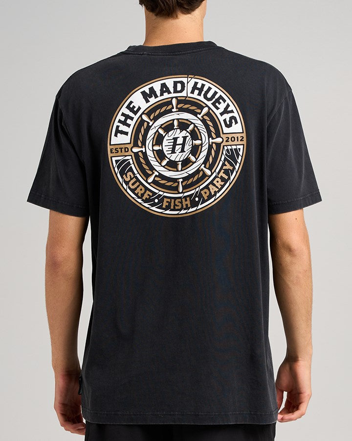 The Mad Hueys HUEYS SHIP WHEEL | SS TEE