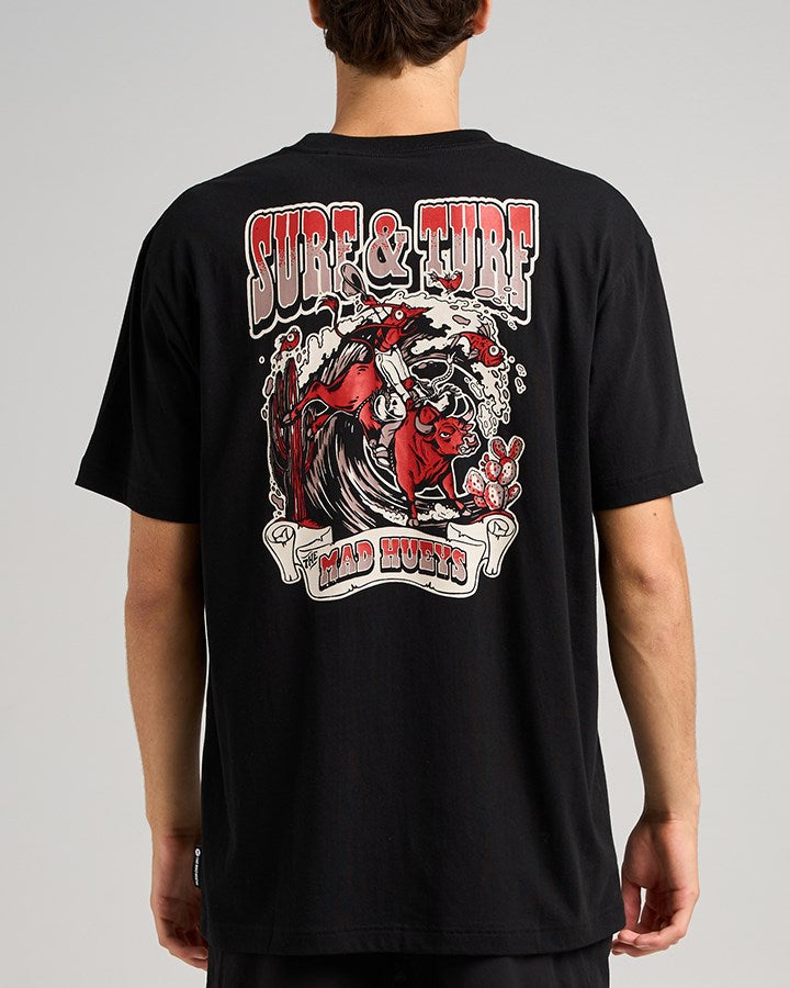 The Mad Hueys SURF AND TURF | SS TEE