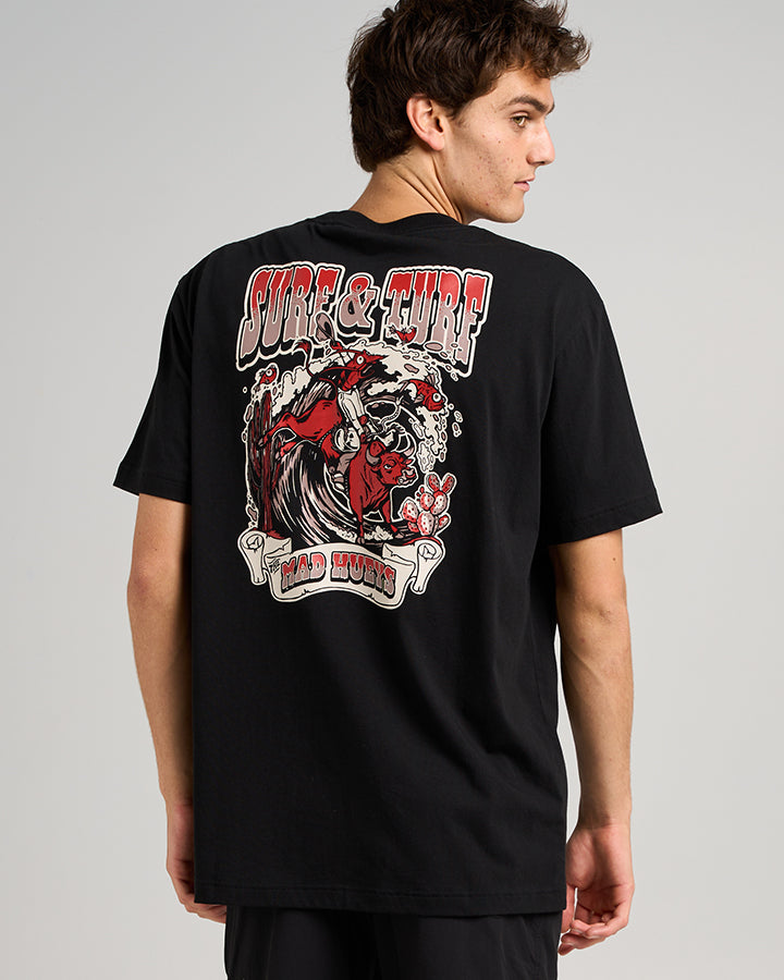 The Mad Hueys SURF AND TURF | SS TEE