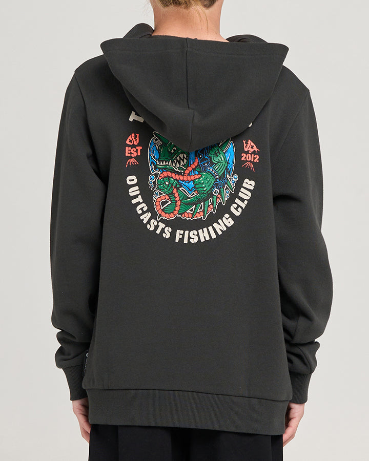 THE MAD HUEYS OUTCASTS | YOUTH HOODED PULLOVER