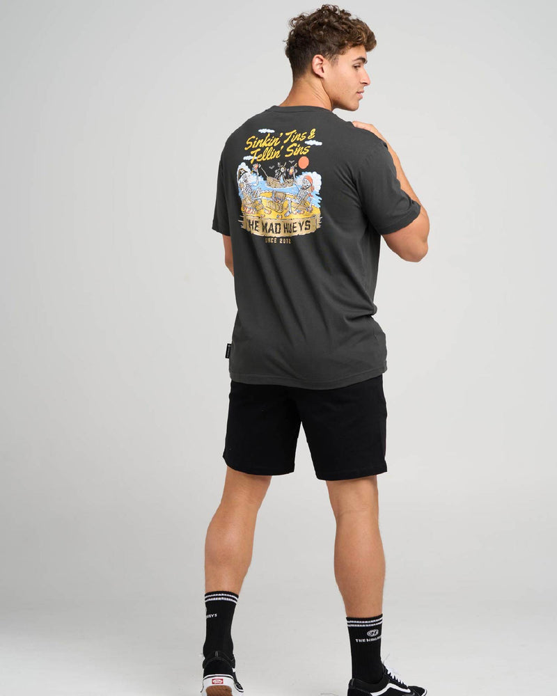 THE MAD HUEYS SINKIN TINS | SS TEE