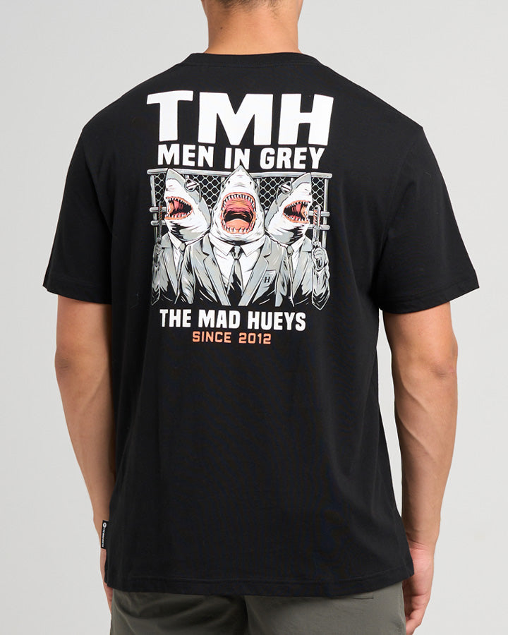 THE MAD HUEYS MEN IN GREY | SS TEE