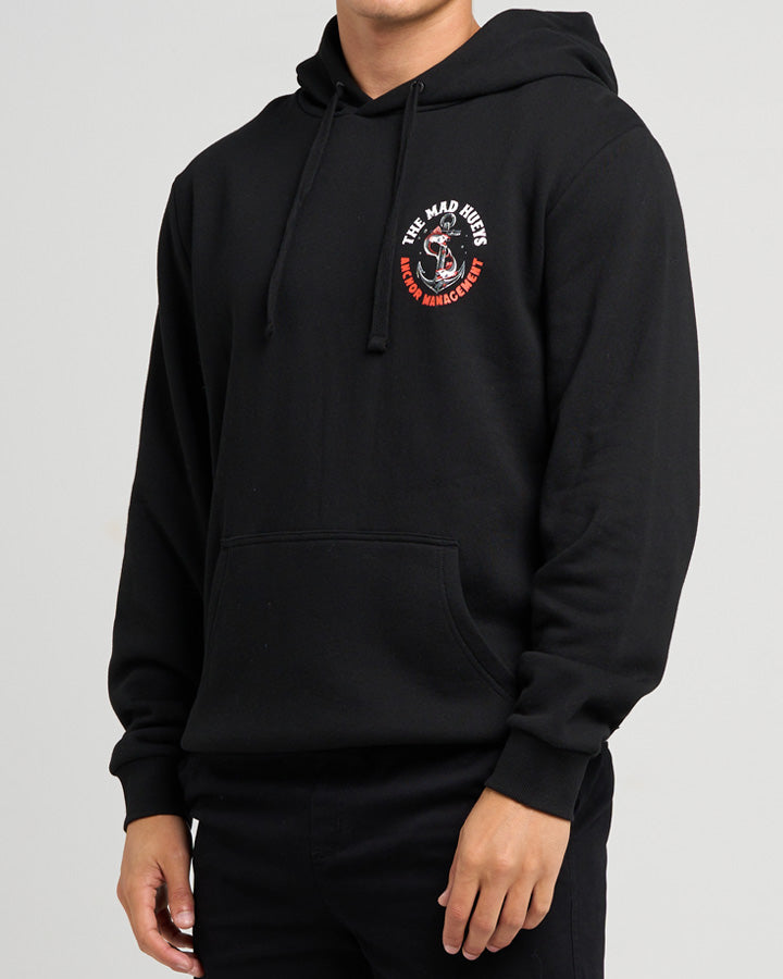THE MAD HUEYS ANCHOR MANAGEMENT | HOODED PULLOVER