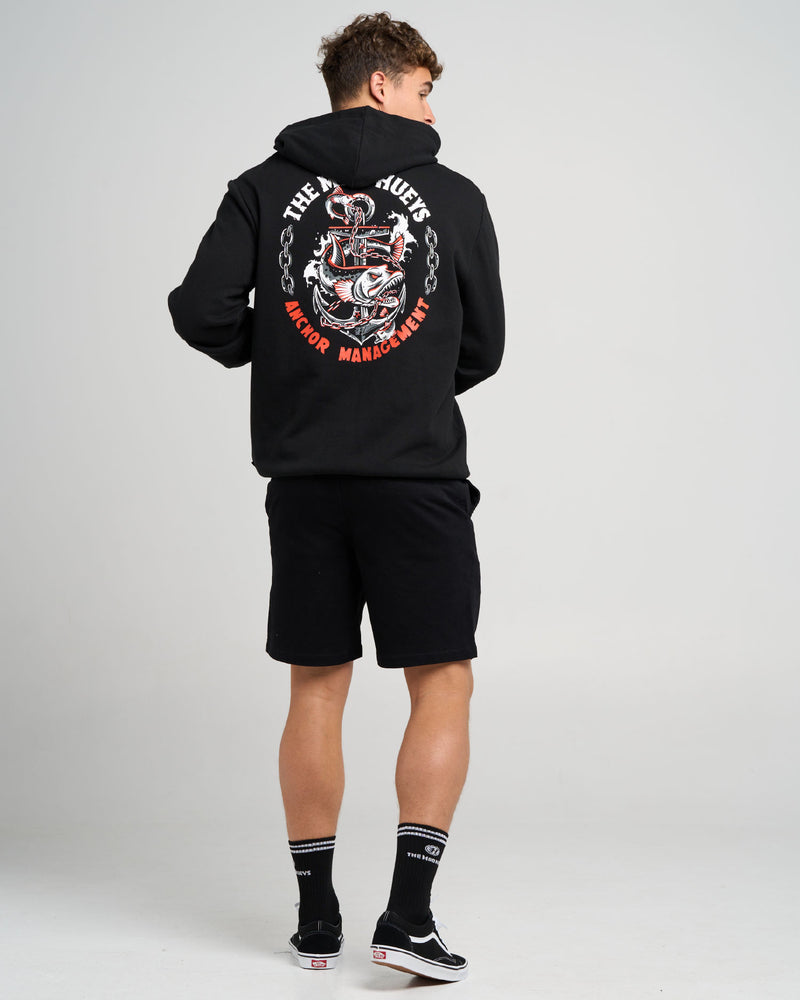 THE MAD HUEYS ANCHOR MANAGEMENT | HOODED PULLOVER