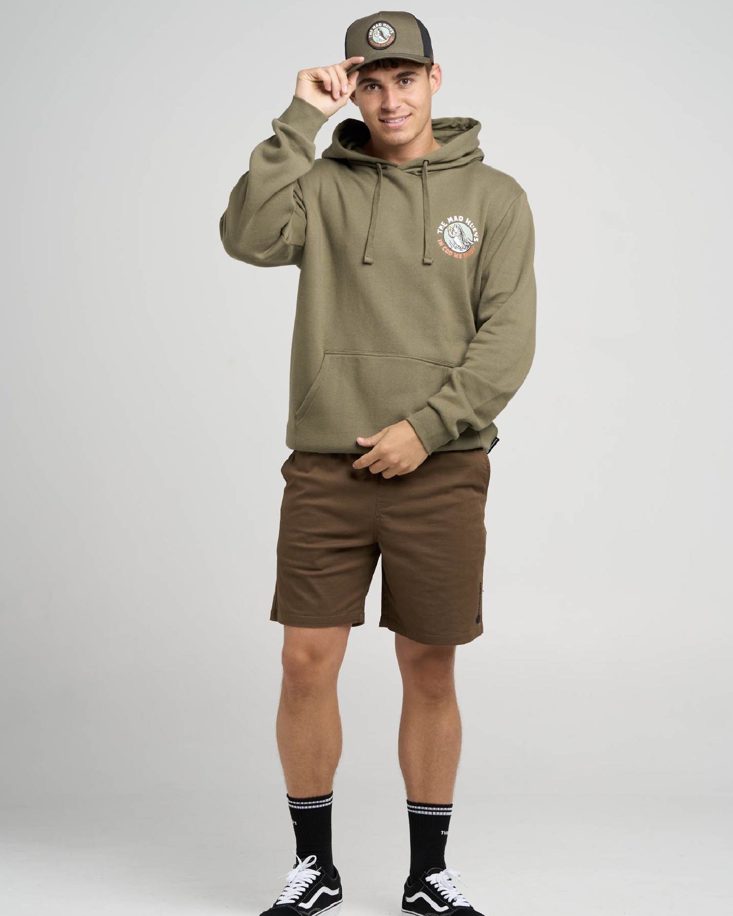 THE MAD HUEYS TRUST COD | HOODED PULLOVER