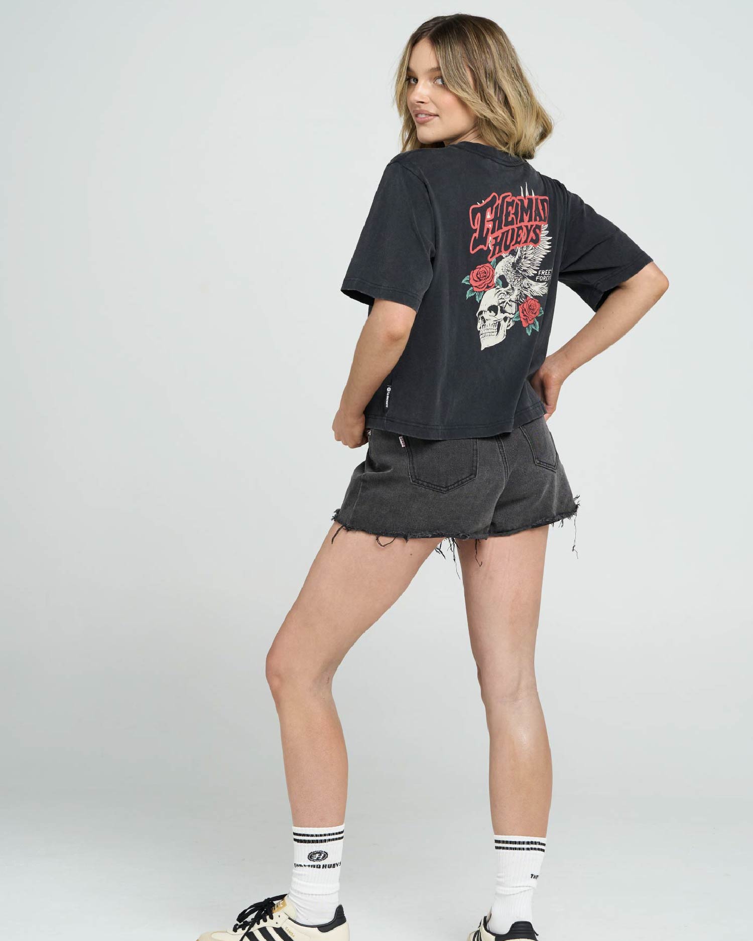 THE MAD HUEYS FREEDOM FOREVER | WOMENS BOXY TEE