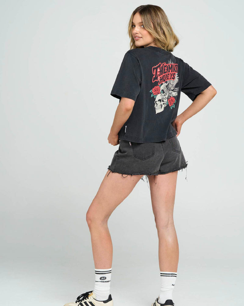 THE MAD HUEYS FREEDOM FOREVER | WOMENS BOXY TEE