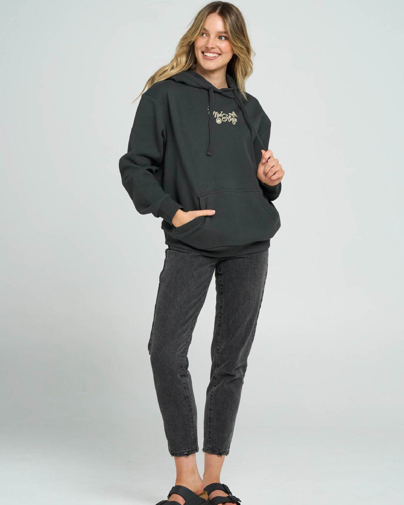 THE MAD HUEYS BUTTERFLY ANCHOR | WOMENS HOODED PULLOVER