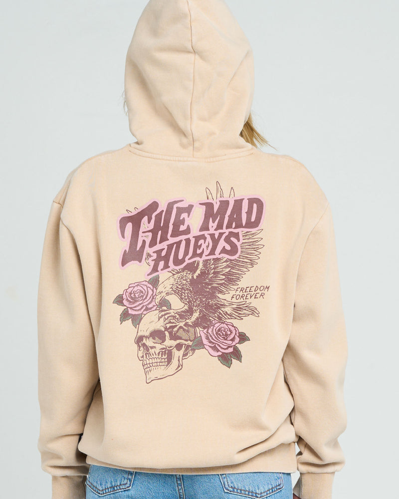THE MAD HUEYS FREEDOM FOREVER | WOMENS HOODED PULLOVER