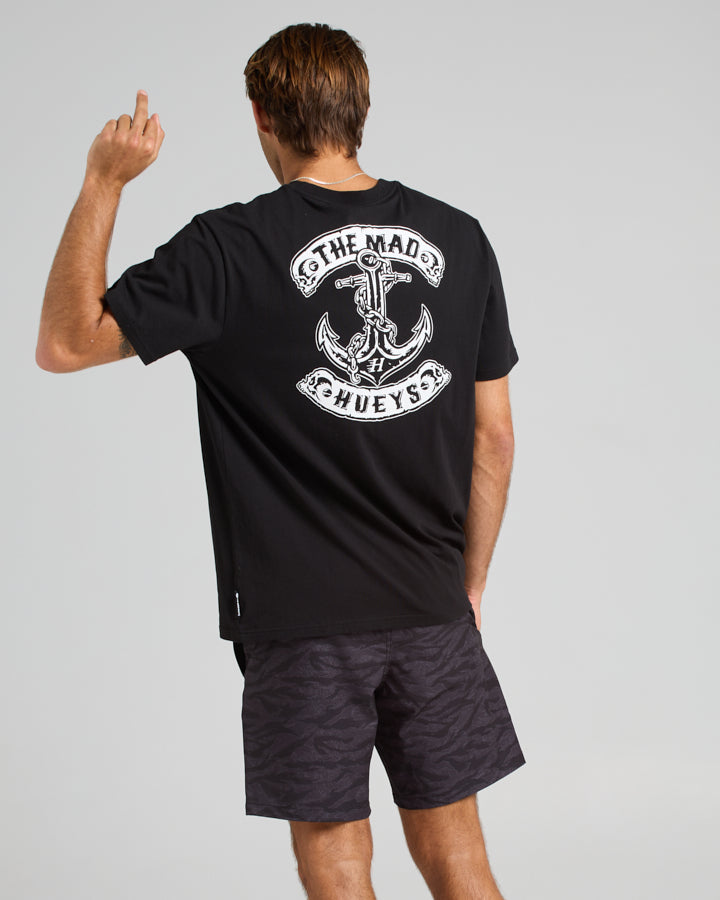 The Mad Hueys SKULL ANCHOR | SS TEE