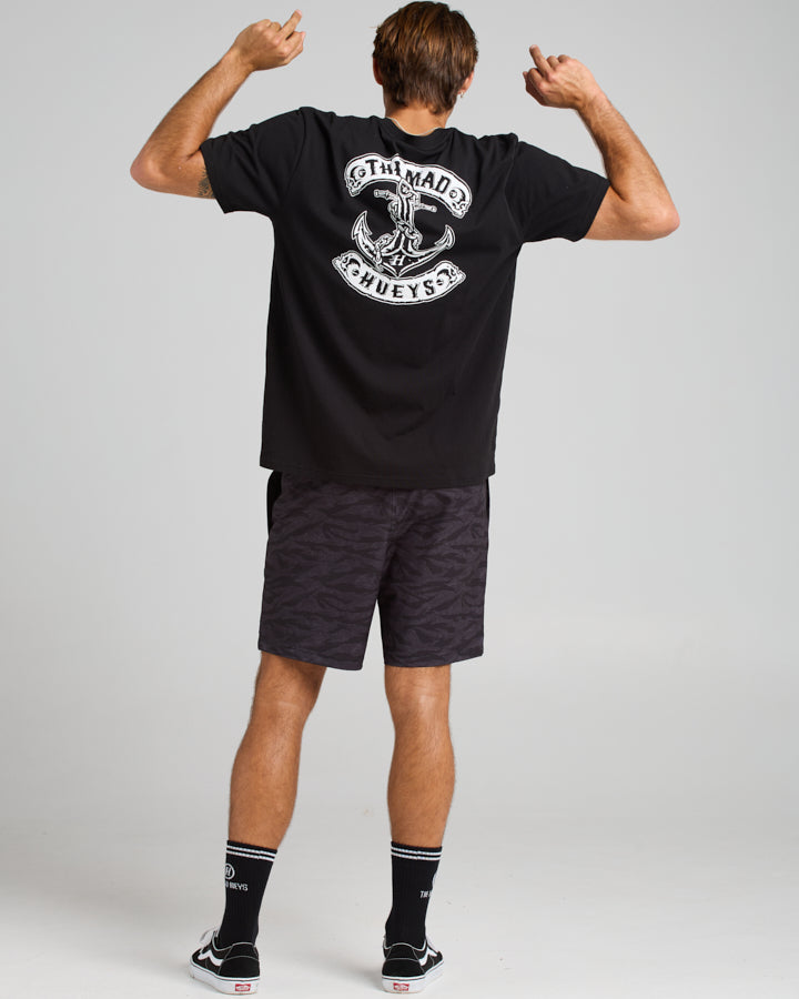 The Mad Hueys SKULL ANCHOR | SS TEE
