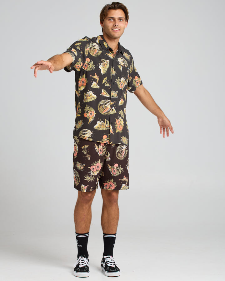 The Mad Hueys FROTHIN OUT | WOVEN SHIRT