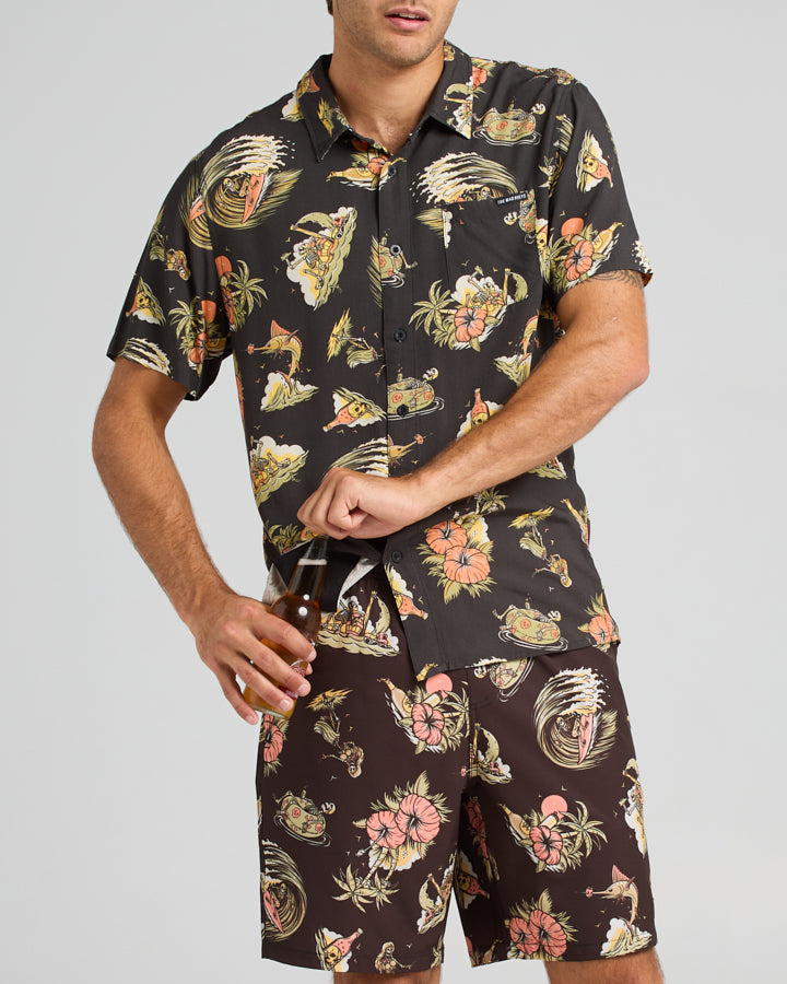 The Mad Hueys FROTHIN OUT | WOVEN SHIRT