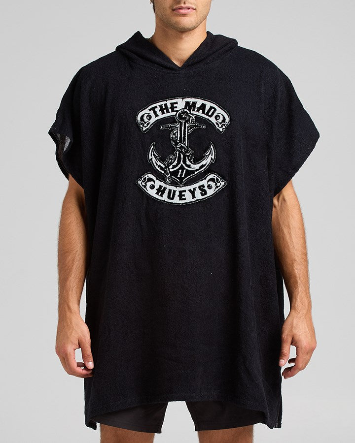 The Mad Hueys SKULL ANCHOR | HOODED BEACH TOWEL