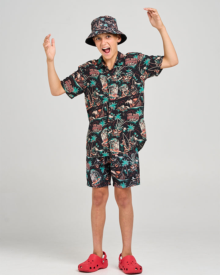 The Mad Hueys SHE'LL BE RIGHT | YOUTH WOVEN SHIRT