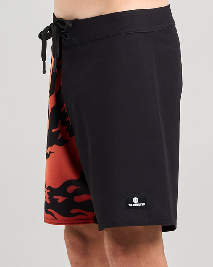 The Mad Hueys SKULL SPIRAL | YOUTH 16" BOARDSHORT