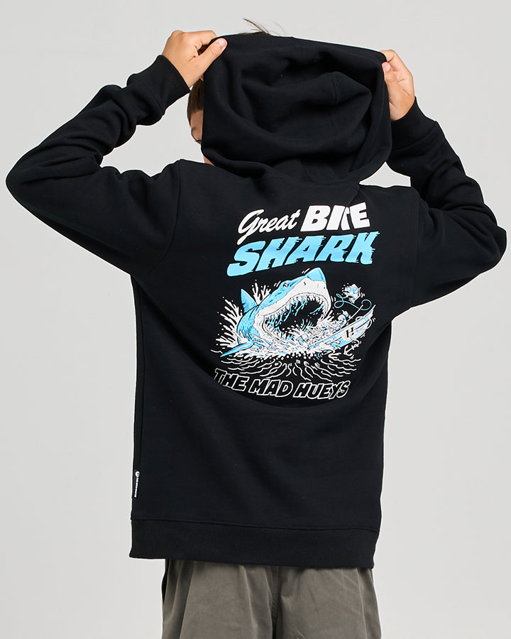 The Mad Hueys GREAT BITE SHARK | HOODED PULLOVER